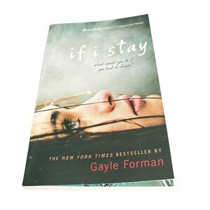 If I Stay Young Adult Reading Novel By Gayle Forman Fiction Paperback Book